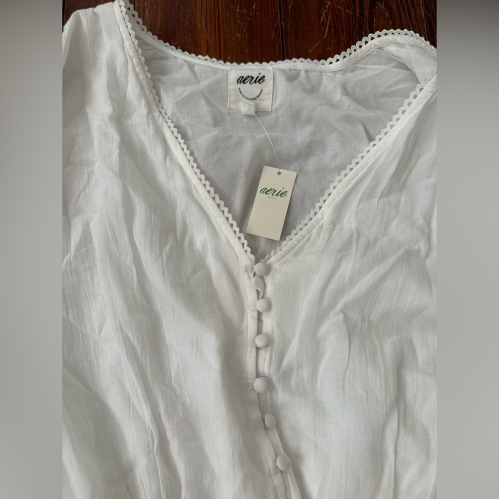 Aerie white summery dress